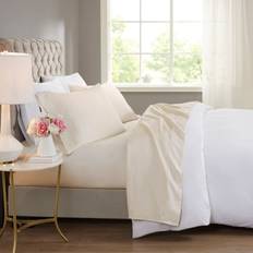 California King Bed Sheets Beautyrest 600 Thread Count Cooling Bed Sheet White (274.32x259.1)
