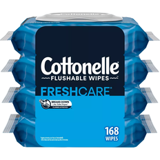 Cottonelle Flushable Wet Wipes 4-pack