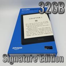 EReaders Amazon Kindle paperwhite signature edition 32 gb 6.8" display, wireless charging 2021