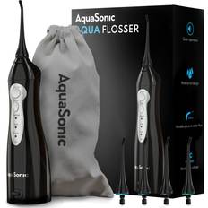 AquaSonic Flosser Professional Rechargeabl Black