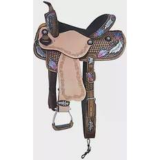 Horse Saddles Tough-1 Royal Delilah Barrel Saddle 14in