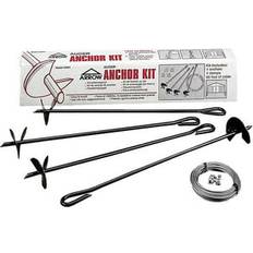 Garden Power Tool Accessories Arrow Shed Corkscrew Anchor Kit