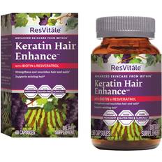 Twinlab ResVitale Keratin Hair Enhance with Biotin Resveratrol
