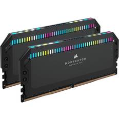 5600 MHz - DDR5 RAM minne Corsair Dominator Platinum RGB DDR5 5600MHz 2x32GB ECC (CMT64GX5M2B5600Z40K)