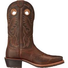 Riding Shoes Ariat Heritage Roughstock Western Boot M - Brown Oiled Rowdy