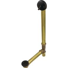 Traps Kingston Brass 20-inch trip lever waste and overflow with grid