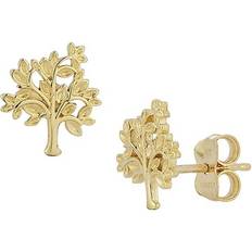 Gold Earrings Saks Fifth Avenue Tree Of Life Stud Earrings - Gold