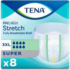TENA ProSkin Stretch Fully Breathable Briefs Super 8-pack