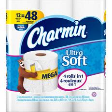 Charmin Ultra Soft Toilet Paper Mega Rolls, 12 Count
