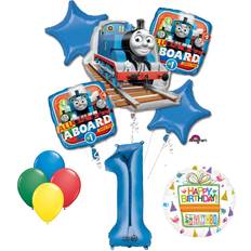 Anagram The Ultimate Thomas the Train Engine 1st Birthday Party Supplies