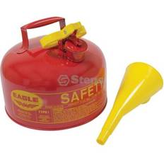 STENS Gas Cans STENS 765-184 Red Metal Safety Fuel Can 2 gal