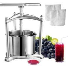 Manual Juicers Vevor fruit wine press 0.53 gal/2l cider crusher juice Juice Press