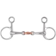 Shires Bridles & Accessories Shires Hanging Cheek Copper Lozenge Snaffle