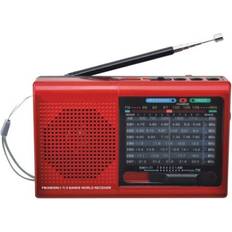 Radios SUPERSONIC sc-1080bt- red 9-band