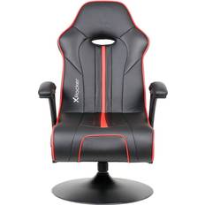 X rocker X Rocker Torque Bluetooth Audio Pedestal Gaming Chair with Subwoofer Black/Red