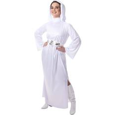 Weiß Kostüme & Verkleidungen Jazwares Princess Leia Hooded Costume for Adults White