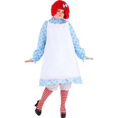 Fun Women's Exclusive Raggedy Ann Plus Size Costume