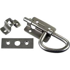Latches, Stops & Locks JR Products 20655 Universal Bolt Latch Nickel