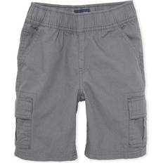 Cargo Pants Children's Clothing The Children's Place Boys' Uniform Pull On Cargo Shorts, Storm