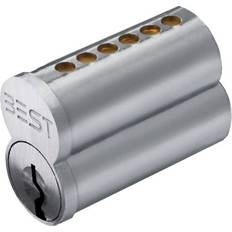 BEST Stanley 1C6A1626 Standard 6 Pin A Keyway Uncombinated Core with Spacer Satin Chrome