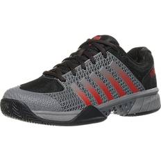 Racket Sport Shoes K-Swiss Express Light Pickleball Sneaker Men's Black/Red Sneakers