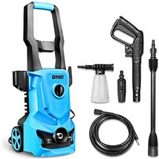 2150PSI Pressure Washer 2.6 GPM Powerful Electric Power Car Washer with  Hose Reel, 4 Nozzles Foam Cannon, Soap Tank. Cannon for Cars, Homes