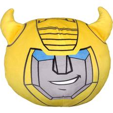 Cushions Hasbro Transformers BumbleBee Smile Plush Cloud Pillow Blue/Gray/Yellow