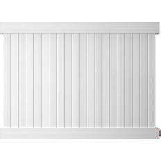 Screenings Essentials Pro Series Hudson 6x8 White Privacy Fence Panel