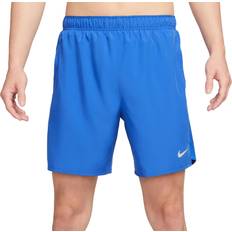 Yoga Shorts Nike Challenger Men's Dri-FIT 18cm Brief-Lined Running Shorts - Game Royal/Black