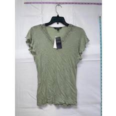 Polo Ralph Lauren Women T-shirts & Tank Tops Polo Ralph Lauren Jersey Flutter-Sleeve T-Shirt In Sage