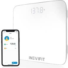 Bluetooth Bathroom Scales INEVIFIT Smart Premium Bathroom Scale Tracking