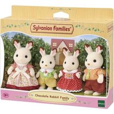 Kaninchen Puppen & Puppenhäuser Sylvanian Families Chocolate Rabbit Family 5655