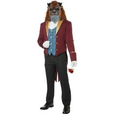 California Costumes Storybook Beast Costume Beauty And The Beast Prince Movie Coat Mask Disney