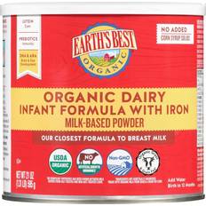 Baby Food & Formulas Earth's Best Organic Dairy Infant Formula with Iron Milk Based Powder 21oz 1