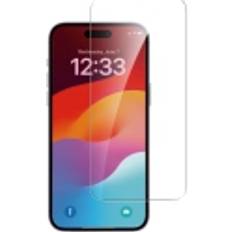 4smarts iPhone 15 Pro Max Second Glass Skærmbeskyttelse m. Monteringsramme Case Friendly Gennemsigtig