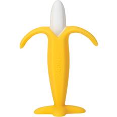 Silikon Barn- & babytilbehør Nuby Soothing Banana Teether, Yellow 5 Inch Pack of 1