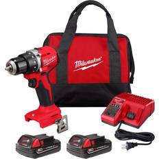 Milwaukee Screwdrivers Milwaukee M18 Cordless Brushless 1 Tool Drill and Driver Kit