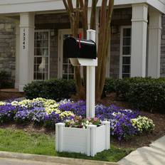 Mailbox Post with Planter No-Dig Pipe