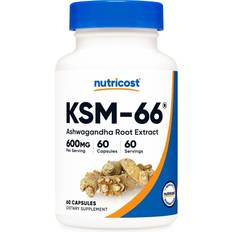 Nutricost KSM-66 Ashwagandha Root Extract 600mg 60