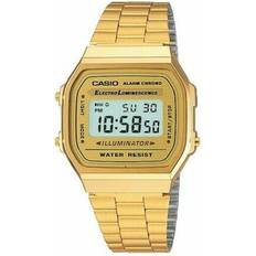 Casio Unisex Wrist Watches Casio gold tone digital a168wg