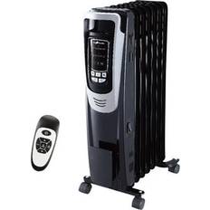 Black Oil Radiators Ecohouzng 1500W Electric Oil Filled Heater