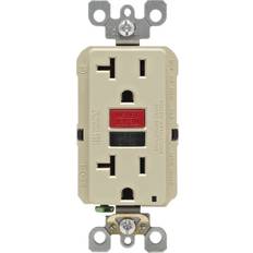 Wall Outlets Leviton R99-GFNT2-0RI 20 Amp Ivory GFCI Receptacle