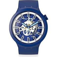 Swatch Men Wrist Watches Swatch Blue SB01N102