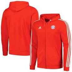 Adidas Jackets & Sweaters adidas Men's Red Bayern Munich 2023/24 DNA Full-Zip Hoodie
