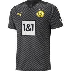 Puma Game Jerseys Puma 2021-22 Borussia Dortmund Away Jersey Black