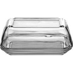 Glass Butter Dishes Luminarc arcoroc lid 17x10,5cm Butter Dish