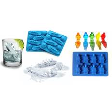 BPA-Free Ice Cube Trays Popup Titanic Silicone Ice Cube Tray