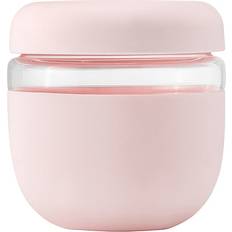 W&P Porter Seal Tight Glass Lunch Bowl Container w/ Lid | Cream 24 Ounces |  Leak & Spill Proof, Soup & Stew Food Storage, Meal Prep, Airtight