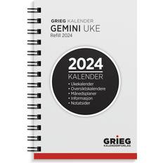 Kalendere Grieg 2024 Gemini refill