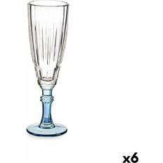 Blau Sektgläser Vivalto Champagnerglas Exotic Kristall Sektglas
